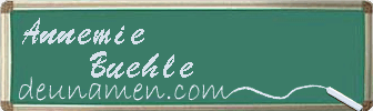 Annemie Buehle Visitenkarte
